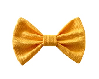 Bow tie / bow for dogs - yellow / honey yellow