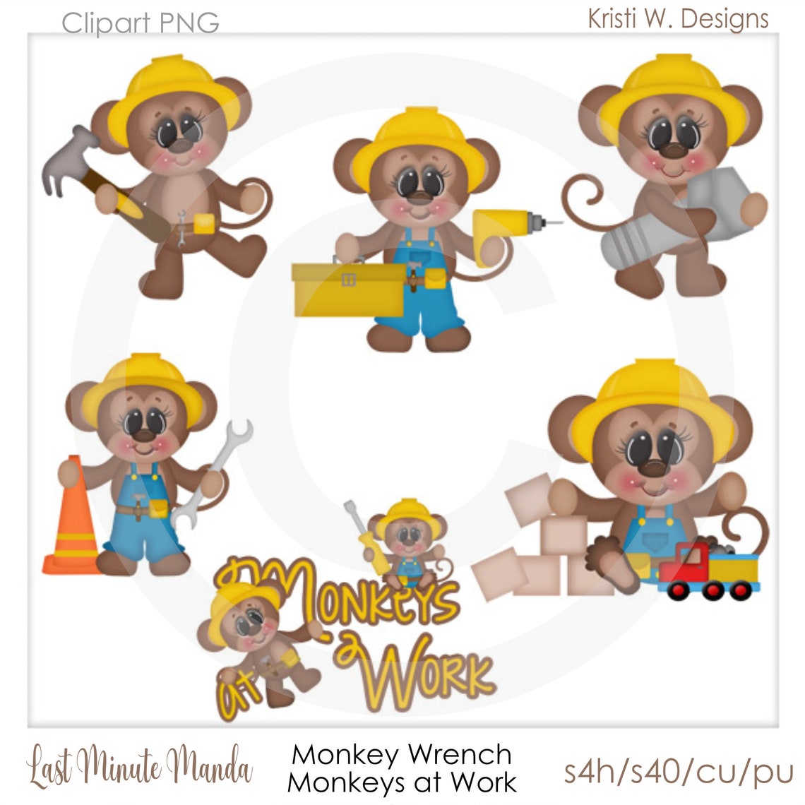 Monkey Wrench Transparent PNG Clipart - Etsy
