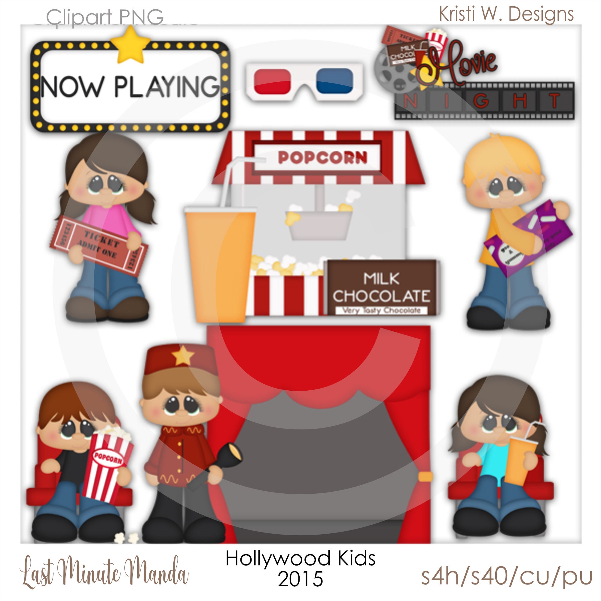 Hollywood Kids LS 2015 Transparent PNG Clipart - Etsy