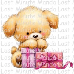 Kuschelter Welpe Clipart Set 8 | Niedliche Hundegrafiken | A5 A6 A7 Größen | PNG & JPG | Sofortdownload | Last Minute Mandala Exklusiv