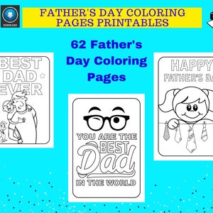 62 Fathers Day Coloring Pages image 1