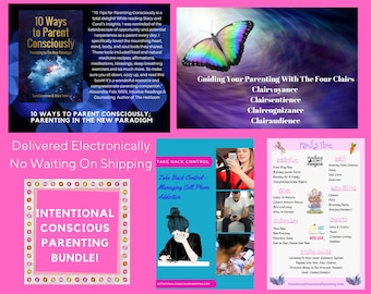 Intentional Conscious Parenting Bundle! Parents Treat Yourself! Four Parenting Resources To Support You On Your Parenting Path. (Printables)