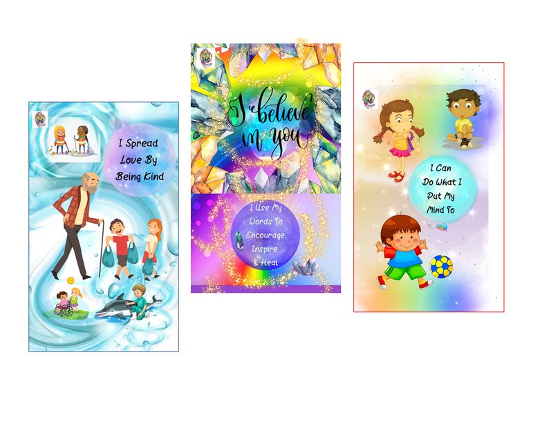 29 Child Affirmation Printable Cards Positive Self Talk image 2