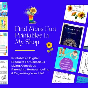 Soul to soul with Carol printable store for homesteading, homeschooling, and conscious living