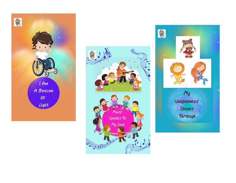 29 Child Affirmation Printable Cards Positive Self Talk image 3
