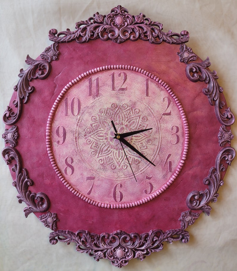 Antique Vintage Wall Clock 20 Etsy