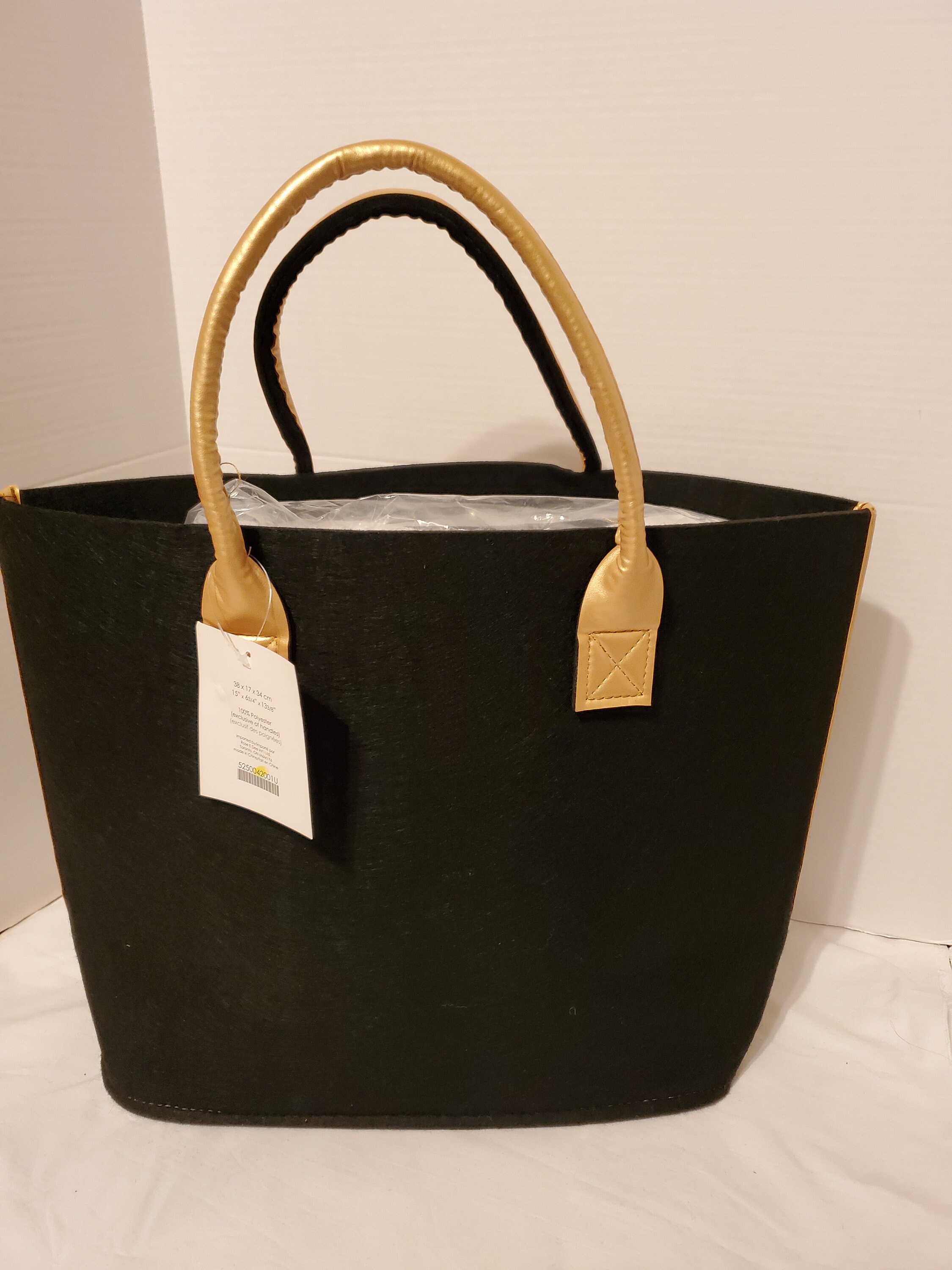 DIY New BLACK POSH Bags Felt Blank Bags for Embellishment Projects