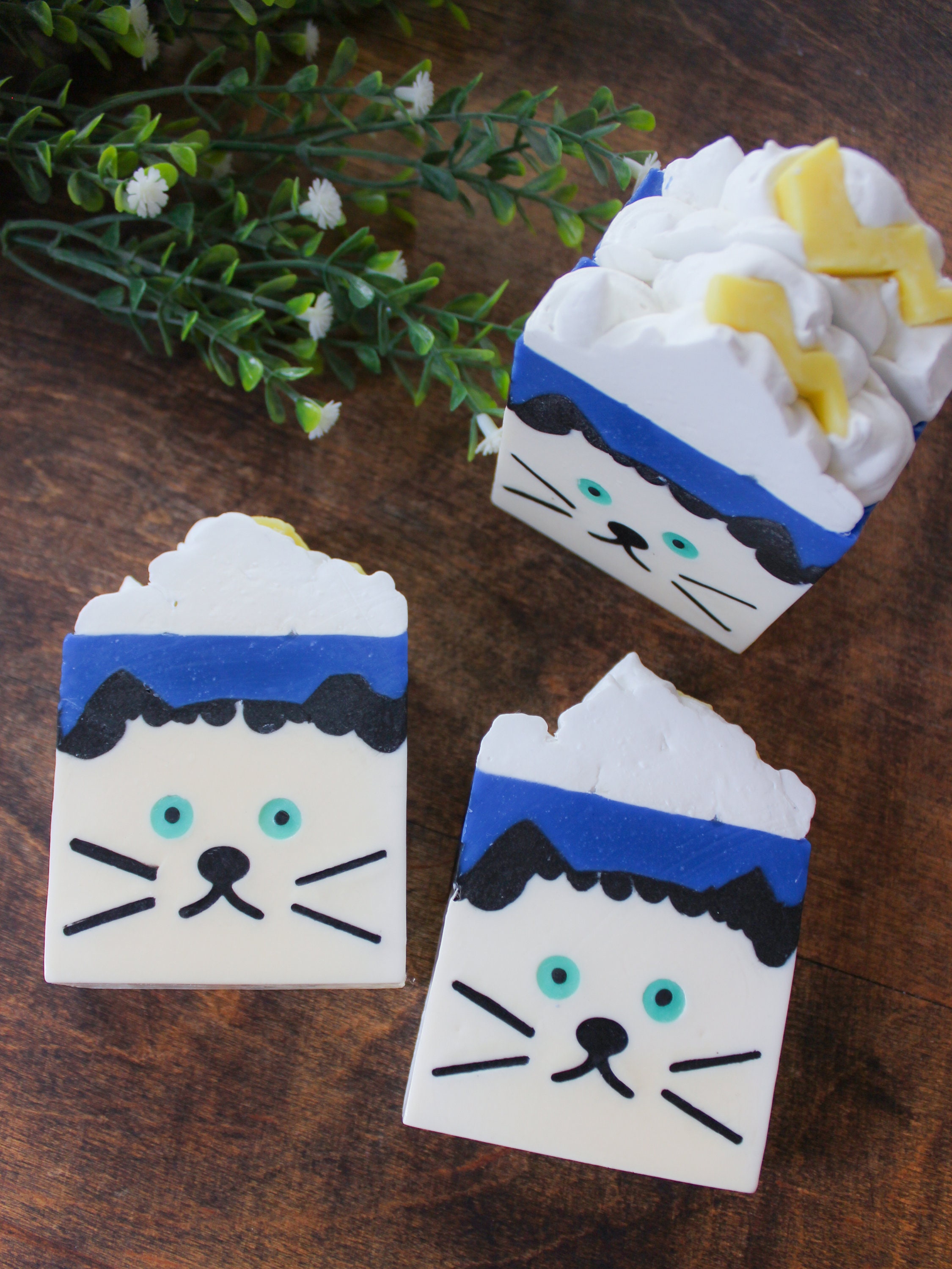 Cat Soap Artisan Soap Kitty Soap Cat Handmade Soap Etsy