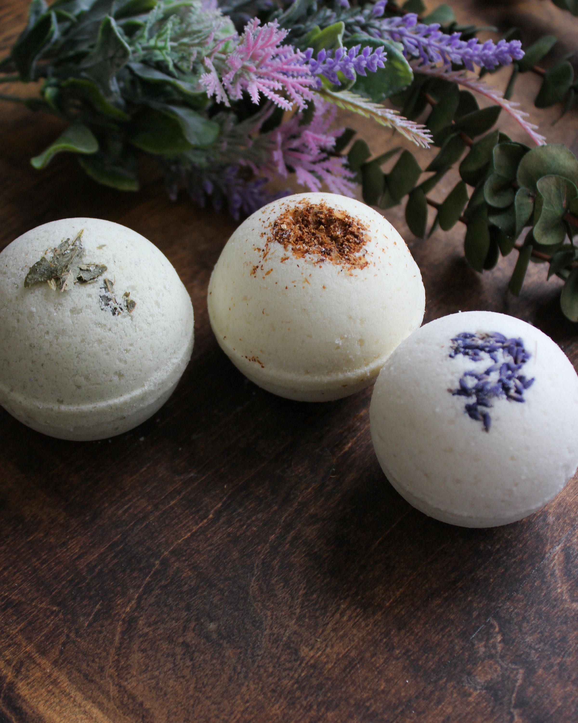 Bath Bomb Box Set Spa Gift Basket Bath Bombs Zero Waste Etsy