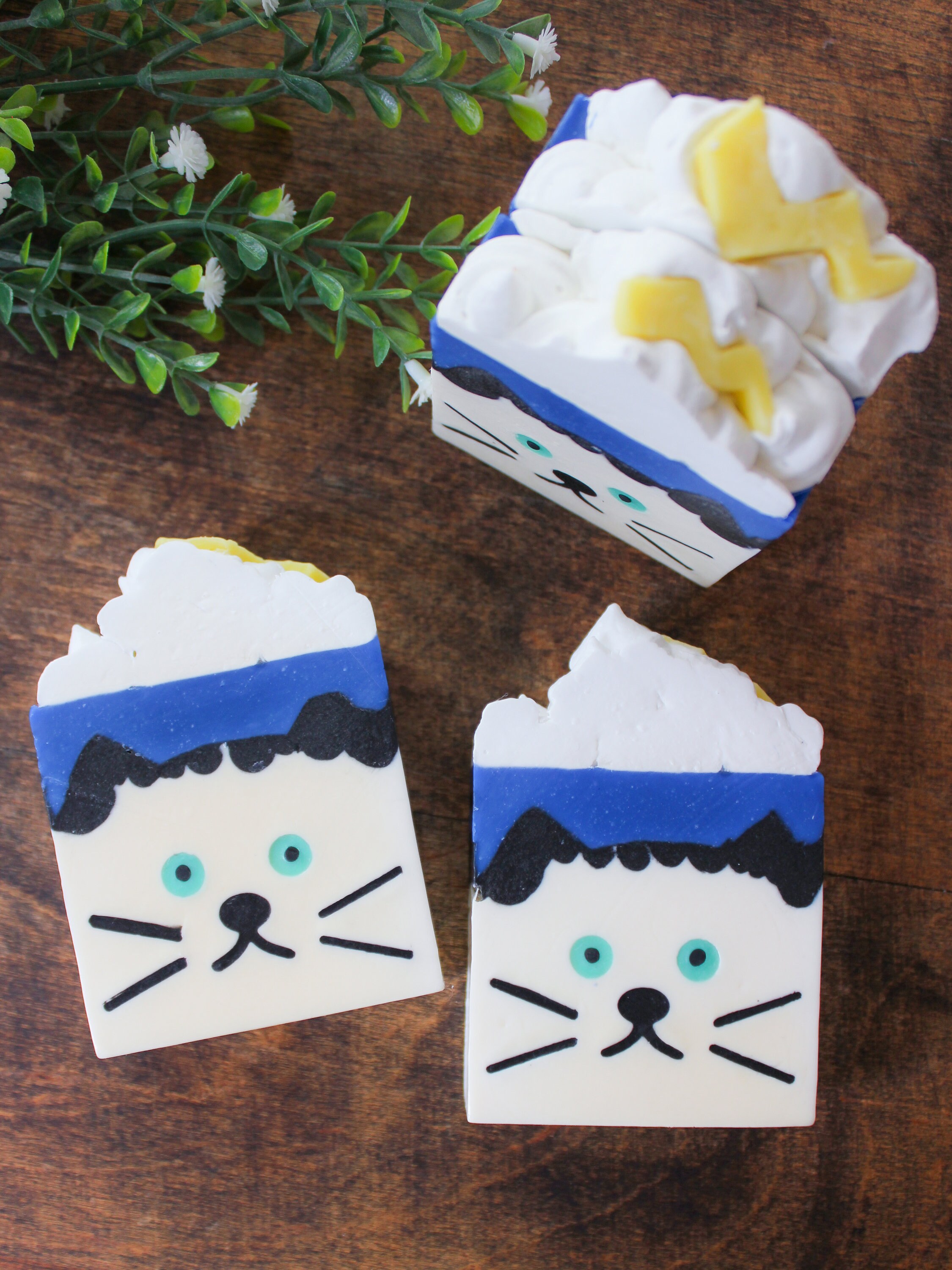 Cat Soap Artisan Soap Kitty Soap Cat Handmade Soap Etsy