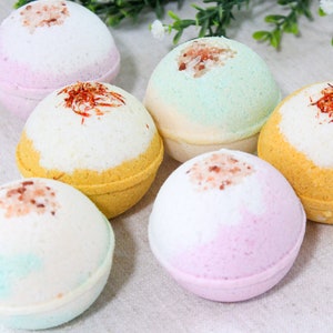 Natural Bath Bomb, Vegan Organic Bath Bombs, Essential Oil Bath Bomb, Homemade Bath Bomb, Zero Waste Bath Bombs, 5.5oz