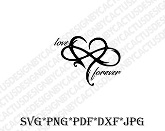 Free Free 185 Infinity Heart Svg Free SVG PNG EPS DXF File