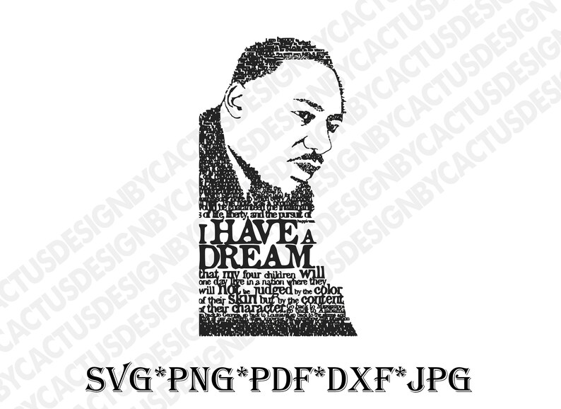 Free Free Martin Luther King Jr Svg 125 SVG PNG EPS DXF File