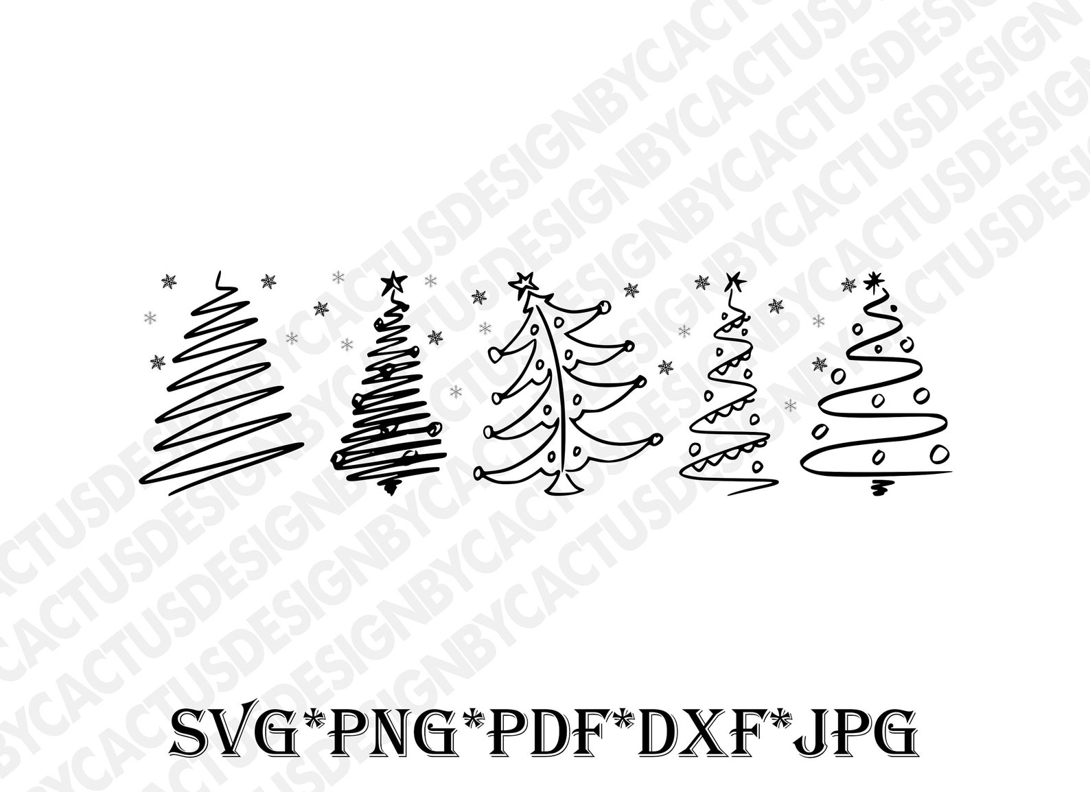 Christmas Tree Svg, Christmas Svg, Tree Svg, Line Art Tree Svg
