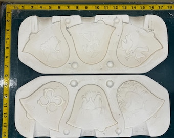 Vintage 6 Days of Christmas Slip Casting Mold