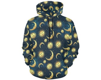 Magical Sun and Moon unisex Hoodie
