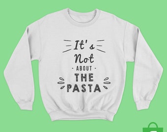 j crew pasta sweatshirt