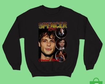 Vintage Aaron Hotchner T-Shirt Matthew Gray Gubler Shirt Spencer Reid Shirt Aaron Hotchner Shirt Criminal Minds Shirt