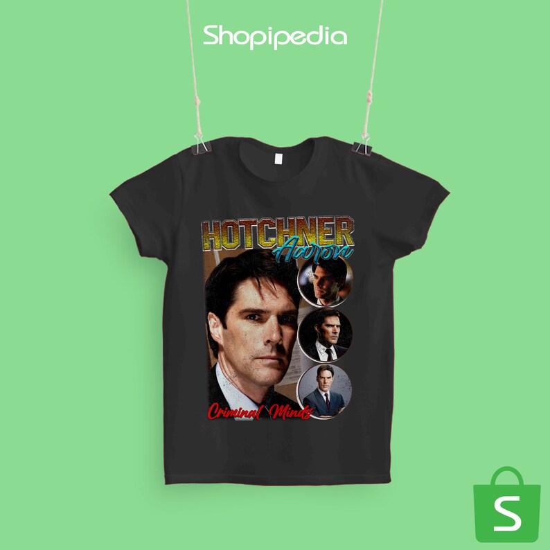 Vintage Aaron Hotchner T-Shirt Matthew Gray Gubler Shirt Spencer Reid Shirt Aaron Hotchner Shirt Criminal Minds Shirt
