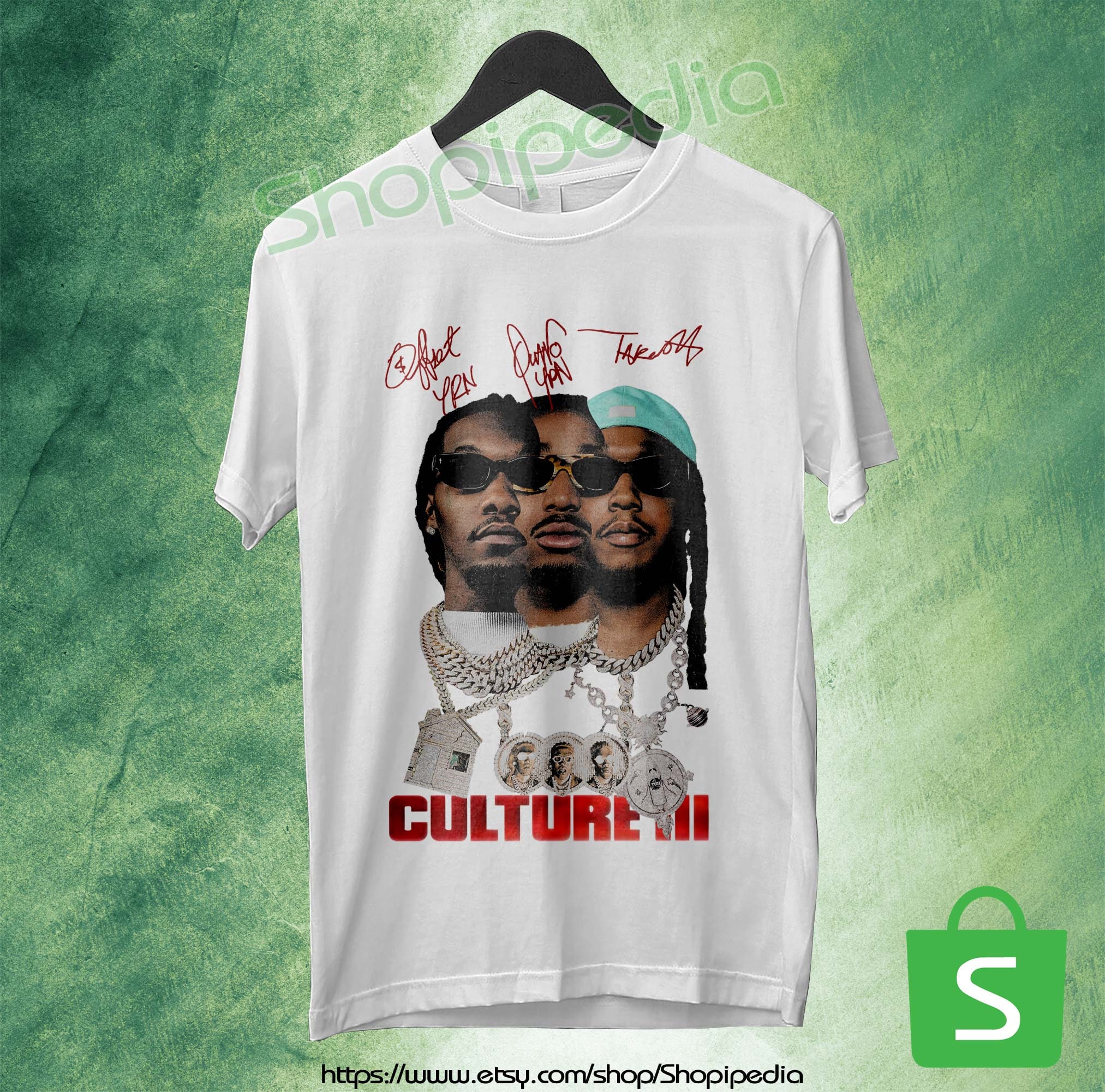 MIGOS Culture III Album Tshirt Migos Shirt Tour Shirt Etsy