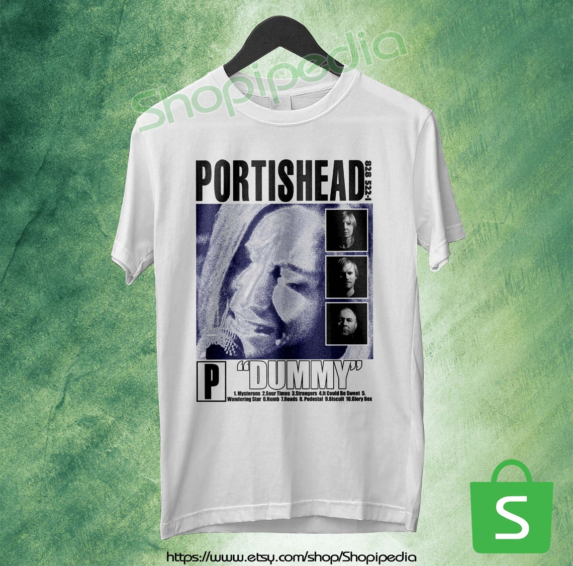 Portishead DUMMY Album Tshirt Portishead Shirt Vintage Etsy