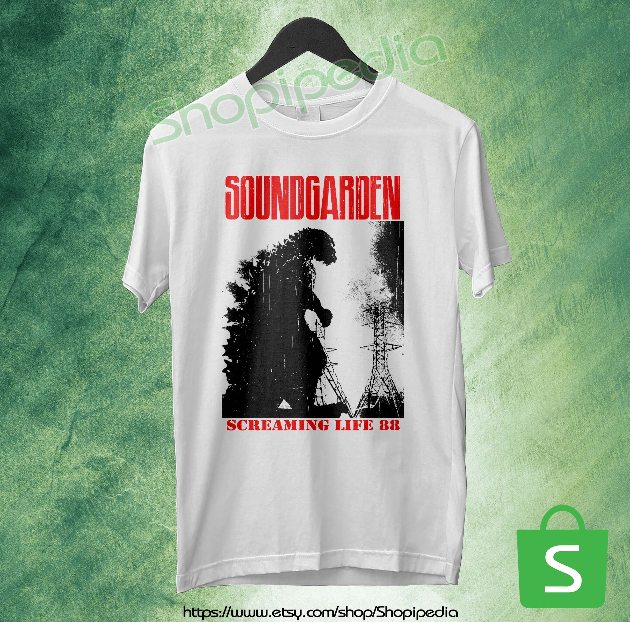 Vintage T-shirt Soundgarden - Etsy 