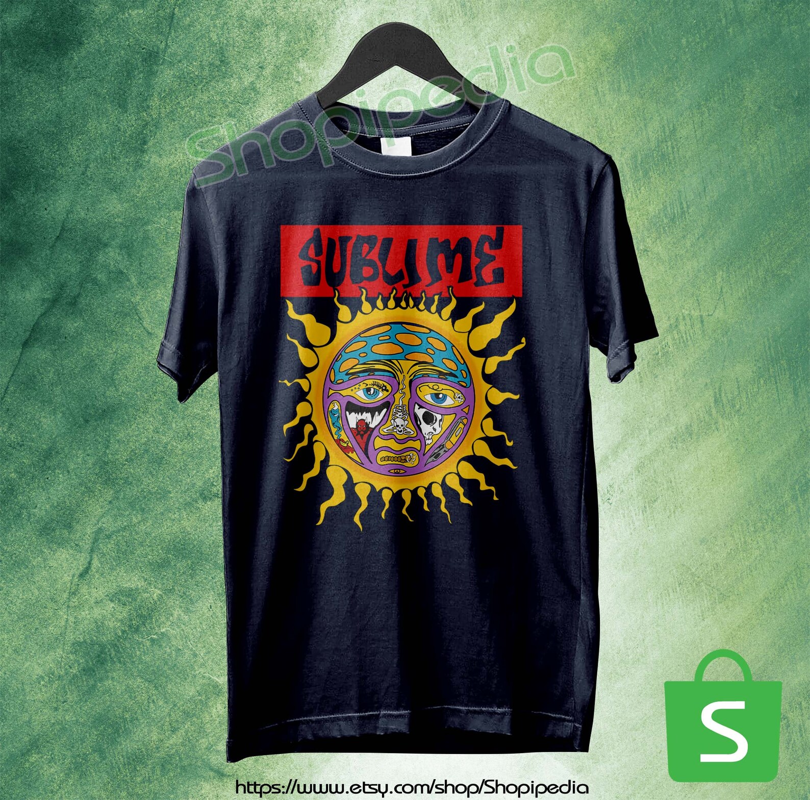 Sublime Band Logo TShirt Sublime Shirt Rock Band Shirt Etsy