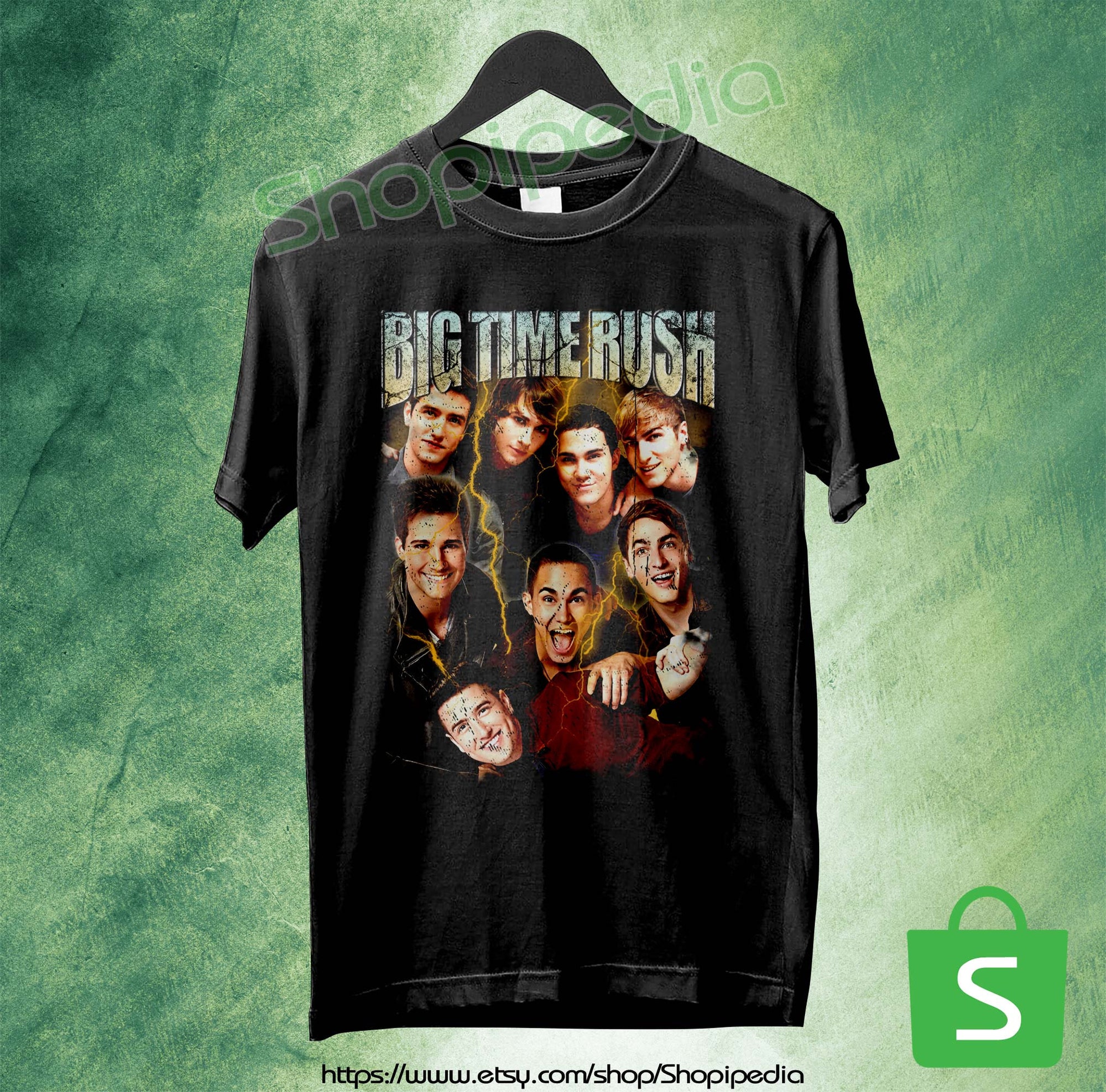 Discover Big Time Rush Vintage 90's Style T-shirt