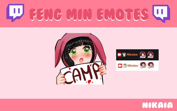 Feng Min Camp Dead By Daylight Emote Twitch Etsy