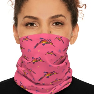 Weedy Sea Dragon Pink Sun Cover Neck Hair Gaiter Buff