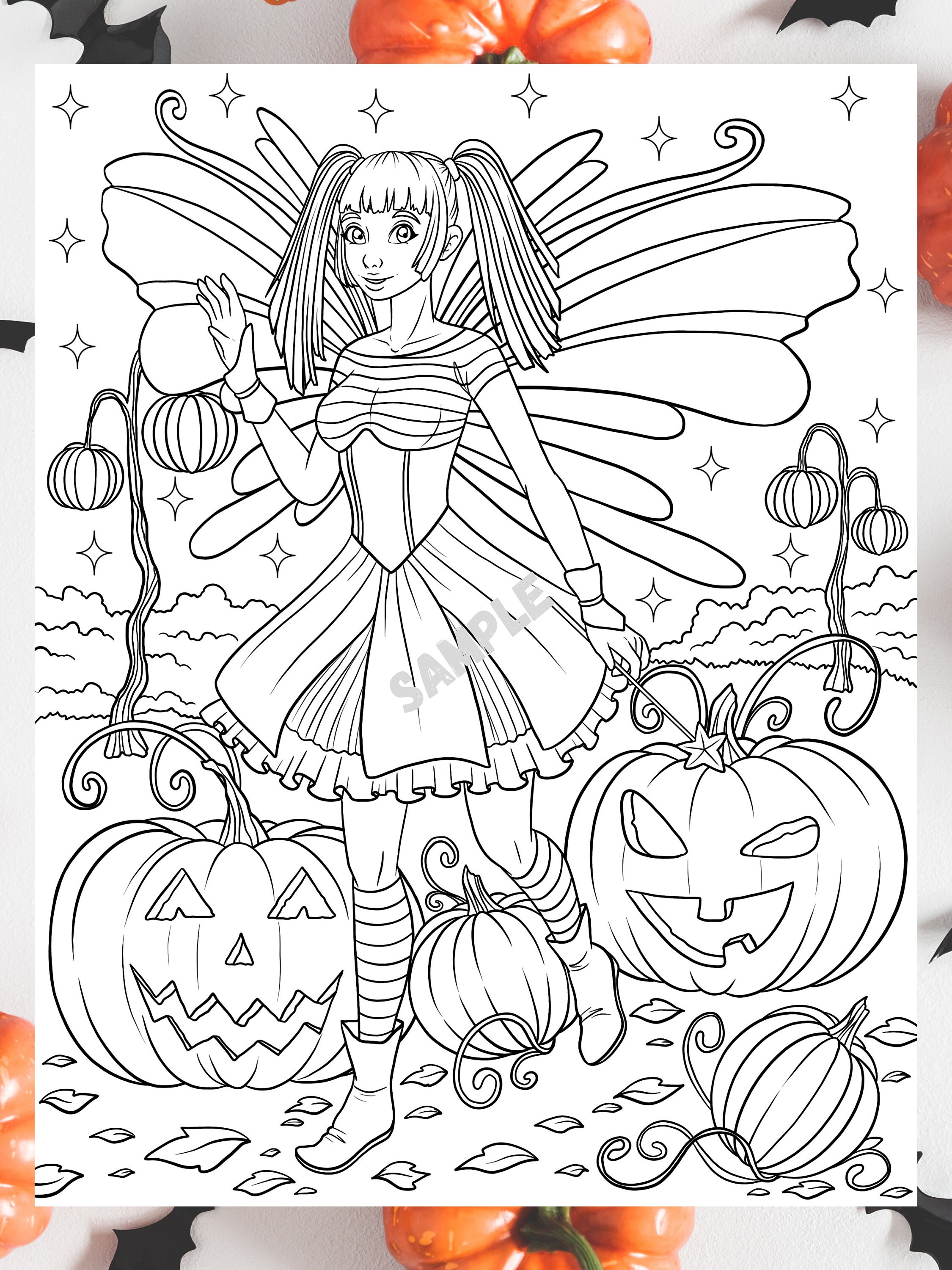 Pigtail Queen Coloring Page Etsy Australia