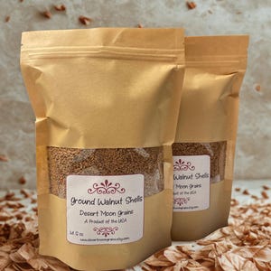 Ground Walnut Shells: Natural Pincushion Filler, Weighted Craft Supply (12 oz), Pincushions not included