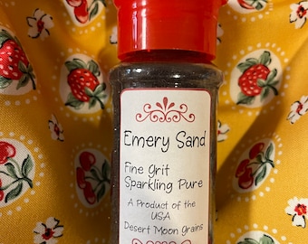Fine Emery Sand: Pincushion & Sewing Craft Weight Filler (5 oz)