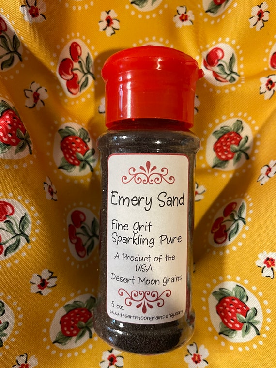 Fine Emery Sand: Pincushion & Sewing Craft Weight Filler (5 oz)