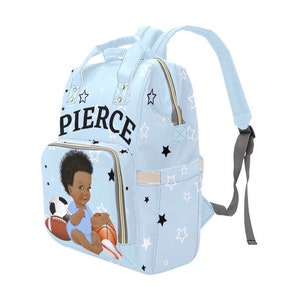 Baby Boy Diaper Bag/ Baby Boy bookbag/ Multifunctional diaper bag