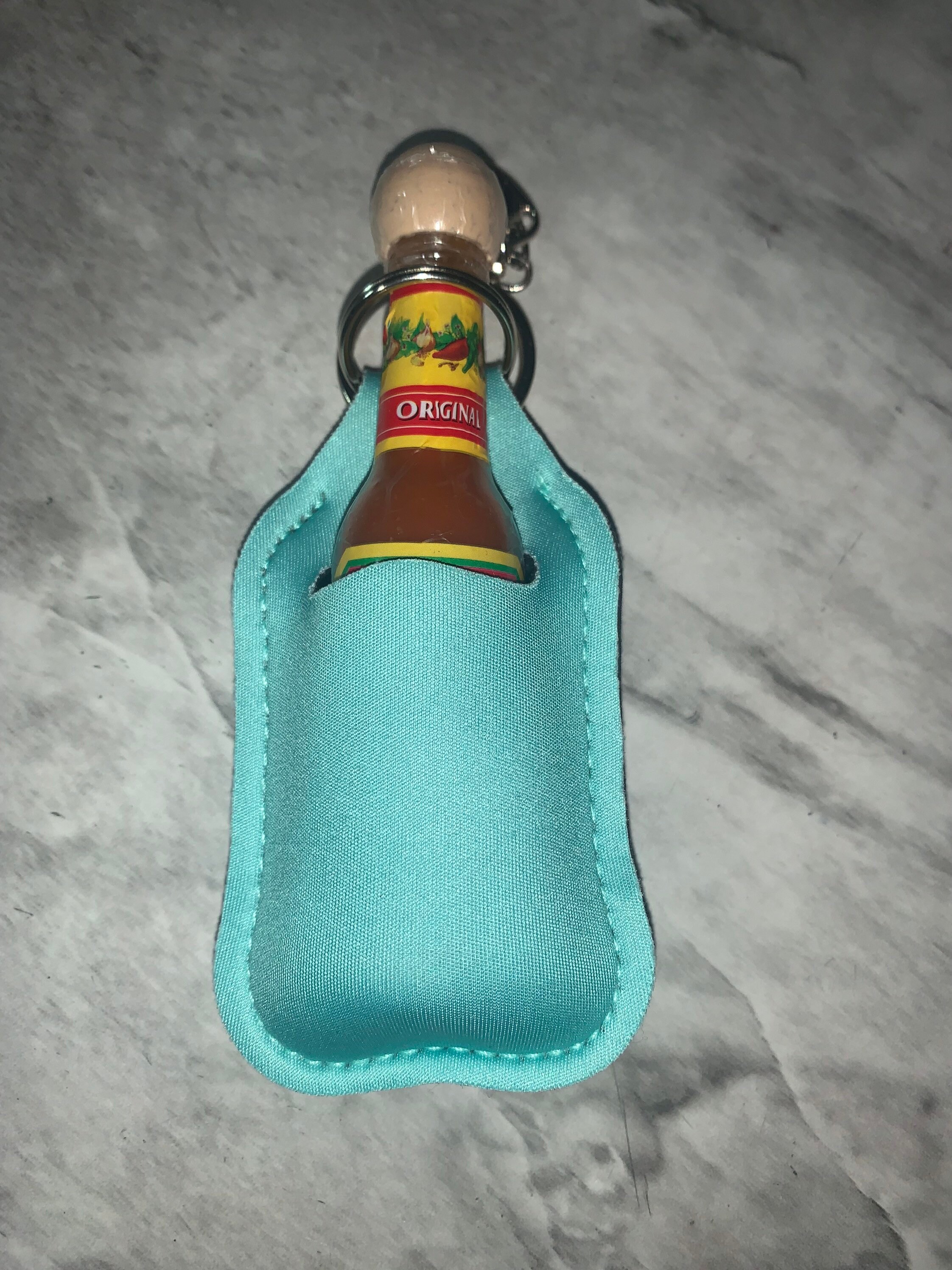 Mini Cholula Hot Sauce Keychain / Mini Cholula Hot Sauce Bottle