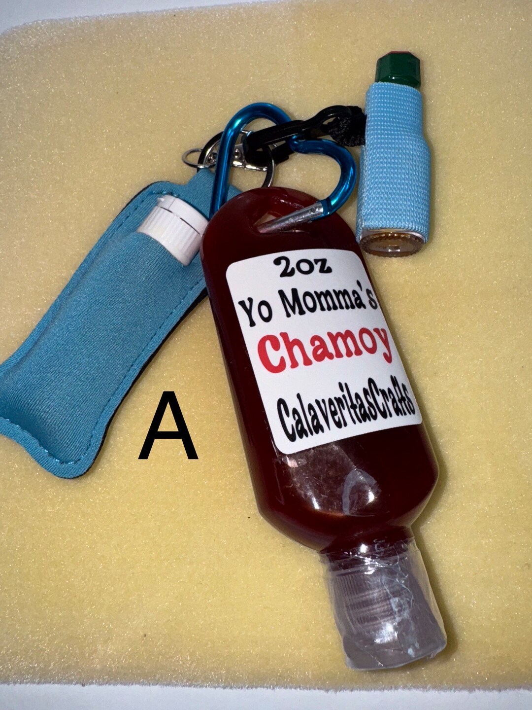 Cute Chamoy Mini Tajin and Mini Tabasco Sauce Keychain / Chamoy / Mini