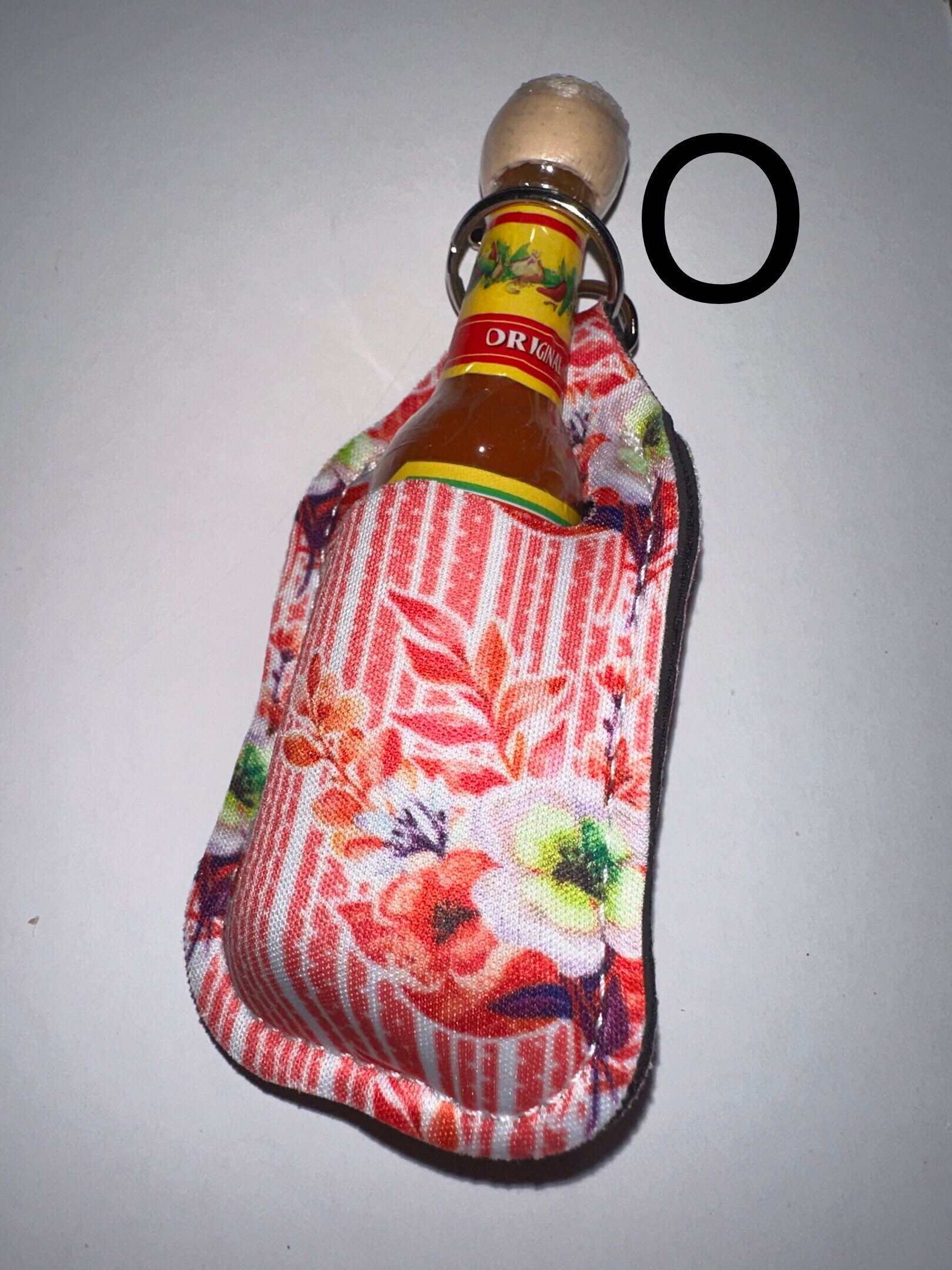 Mini Cholula Hot Sauce Keychain / Mini Cholula Hot Sauce / Hot Sauce