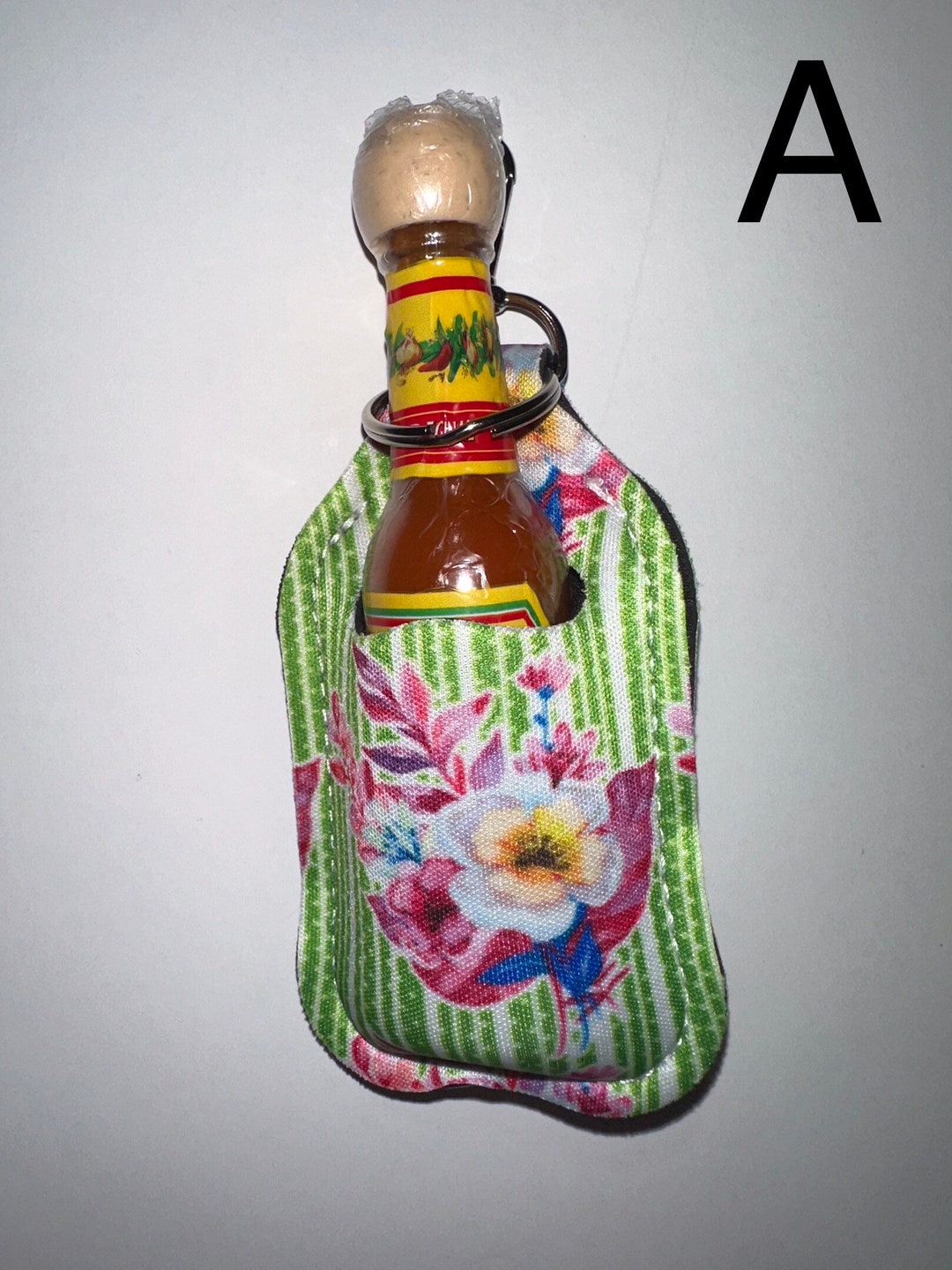 Mini Cholula Hot Sauce Keychain / Cholula Hot Sauce / Hot Sauce