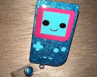 Cute Portable Game Badge Reel / Cute Badge Reel / Badge Reel / Nurse Badge Reel / Gamer Badge Reel / Great Gift