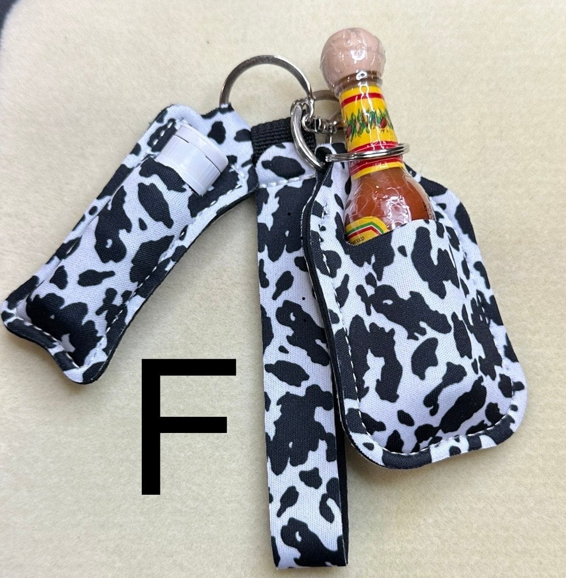Mini Tajin and Mini Cholula Keychain / Keychain / Tajin / Cholula