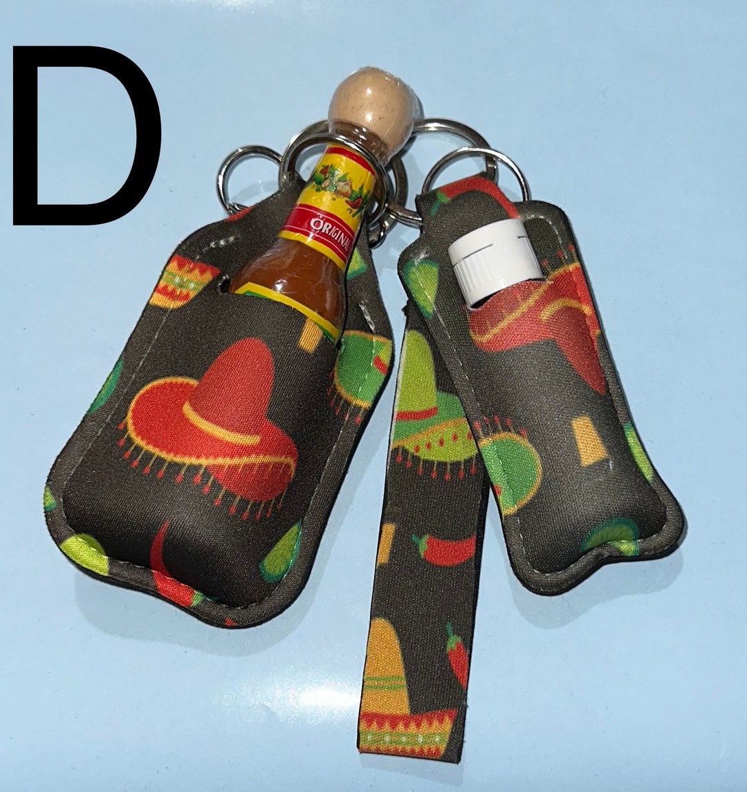 Mini Cholula Sauce N Mini Tajin Keychain / Spicy Keychain / Cholula