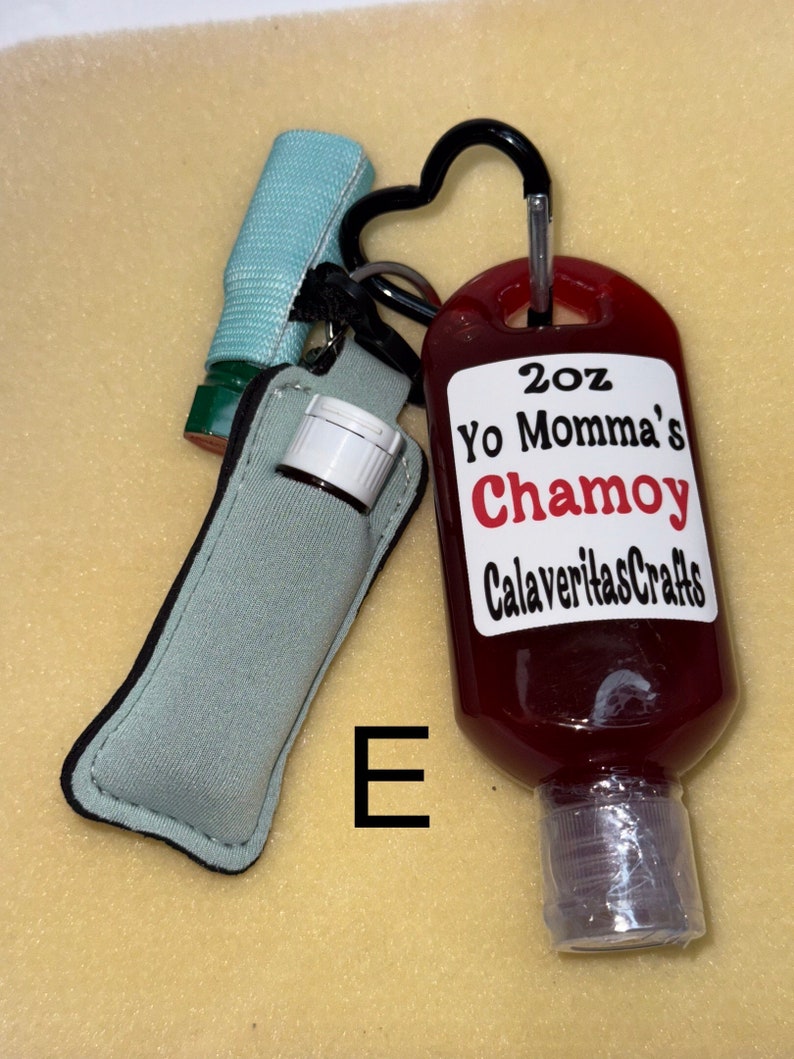 Cute Chamoy Mini Tajin and Mini Tabasco Sauce Keychain / Chamoy / Mini