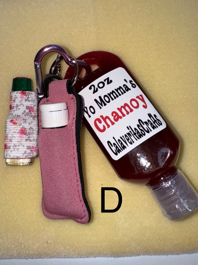 Cute Chamoy Mini Tajin and Mini Tabasco Sauce Keychain / Chamoy / Mini