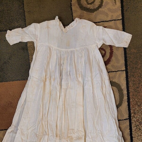 Lace Christening Gown - Etsy