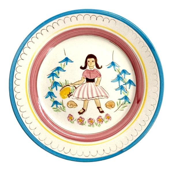 Stangl Kiddieware Mary Quite Contrary Dinner Plate