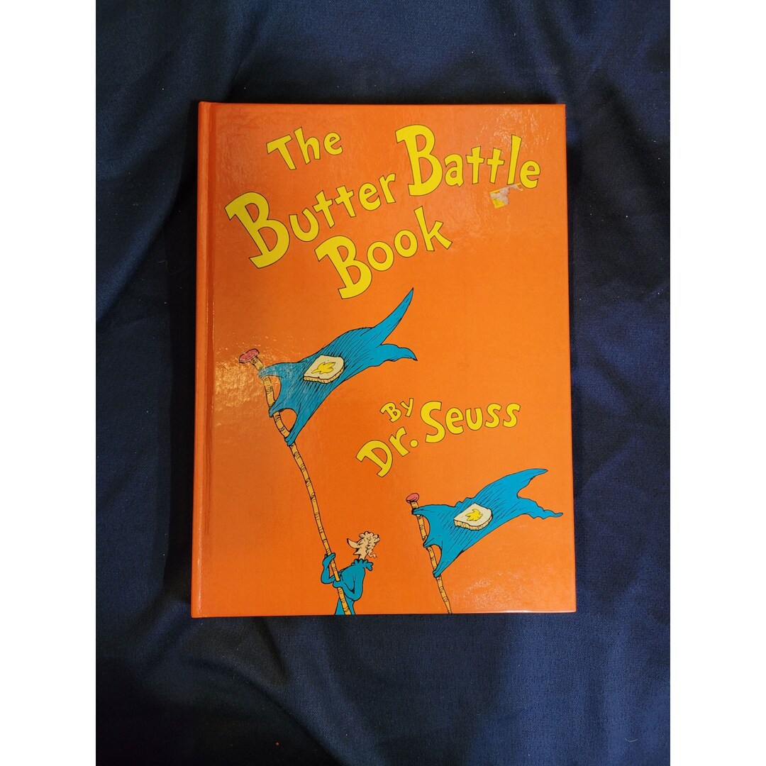 1984 Vintage Dr Seuss the Butter Battle Book Etsy