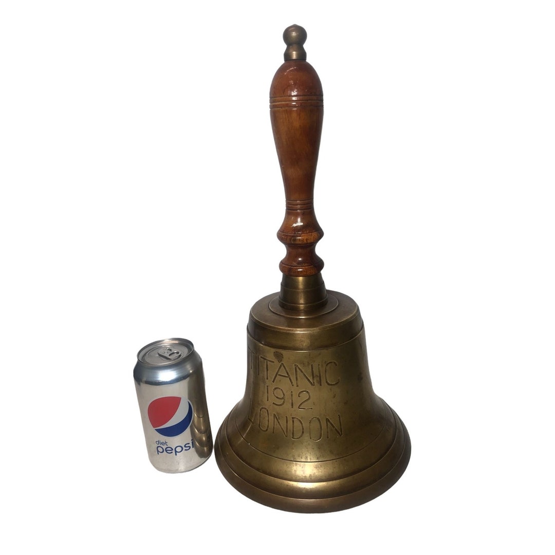 Very Large Brass Bell Titanic 1912 London Etsy