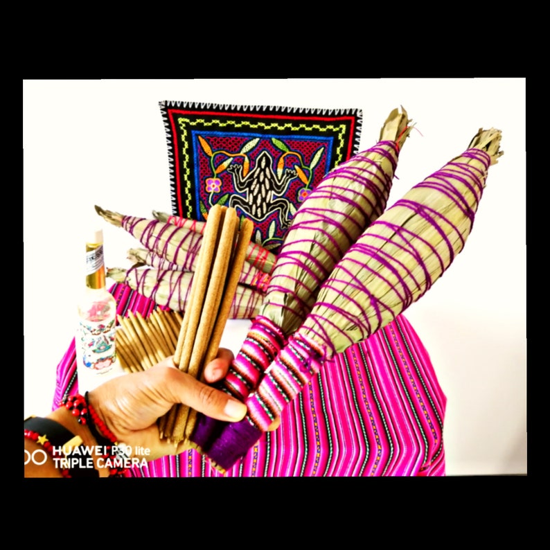 1 Chacarpa or Chakapa, Shacapa, Shaman Tool, Cleaning, Ceremonial Instrument Amazonian image 5
