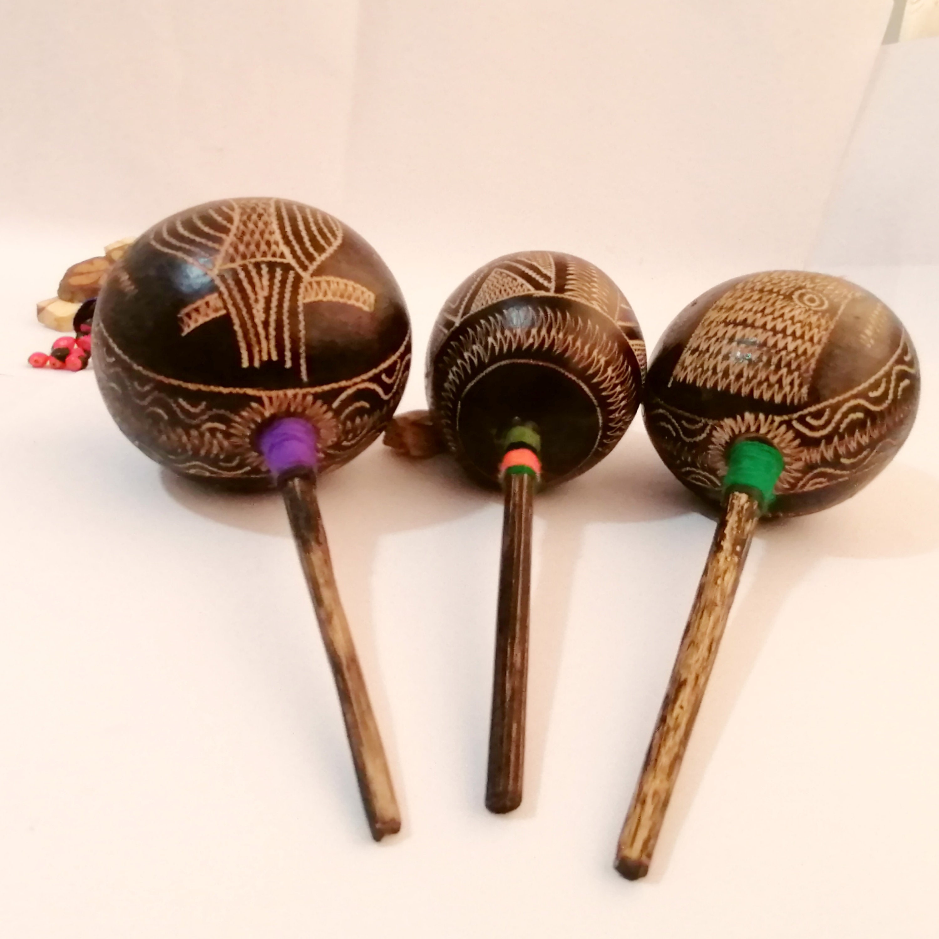 Maraca RATTLE Amazonian Shipivo Shamanic Rattlemaraca Etsy UK